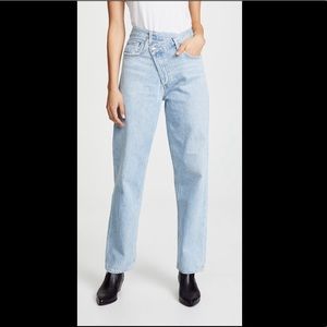 AGOLDE CRISS CROSS JEANS - US 27 - NWT